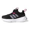 adidas Neo Ozelle Cushioning Breathable Low-Top Running Shoes Kids Sneakers Black GW1563