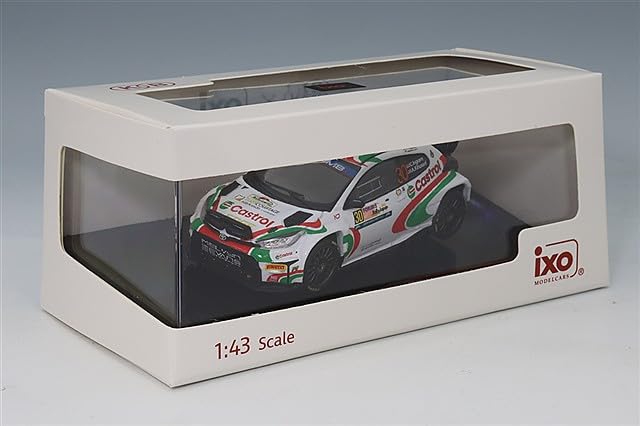 IXO Toyota GR Yaris Rally 2 Castrol 2024 Rally Japan Kiulani with Light Pods 1/43 #30 C. Ingram/A.
