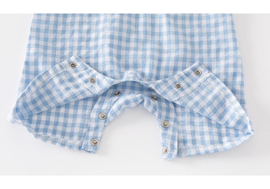 Newborn Boy Handsome Romper - Super Cute Summer Outfit for 100 Days, Spring & Autumn; Perfect for Crawling & Outings