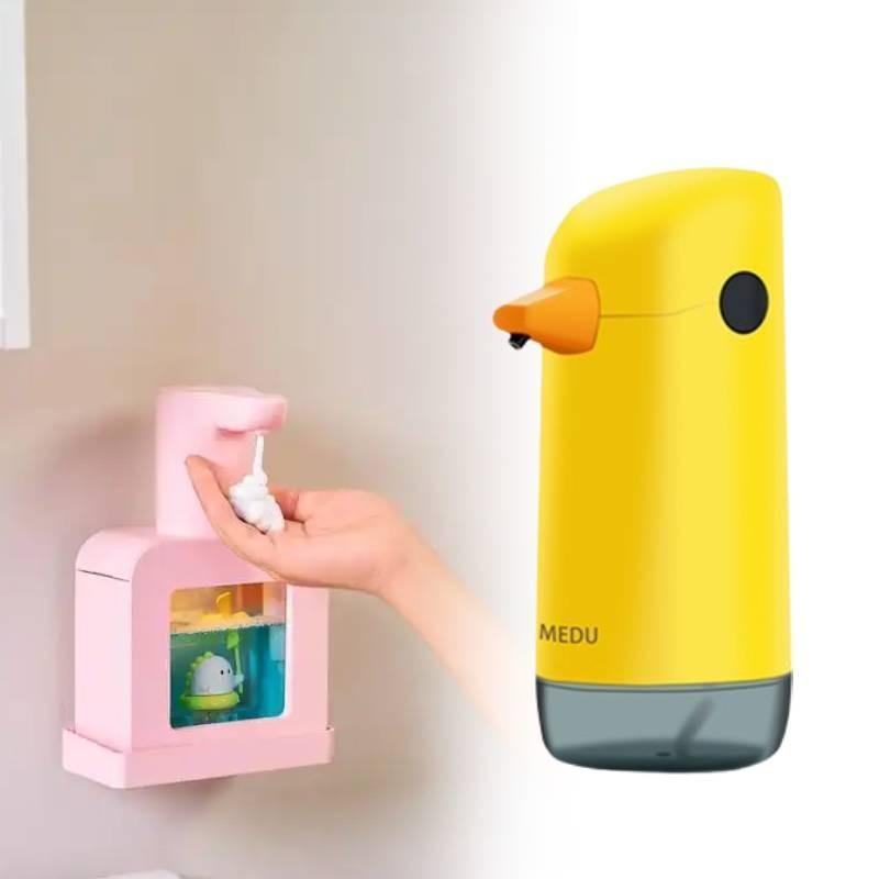 Automatic Yellow Duck Foaming Soap Dispenser Touchless Hand Washing Machine