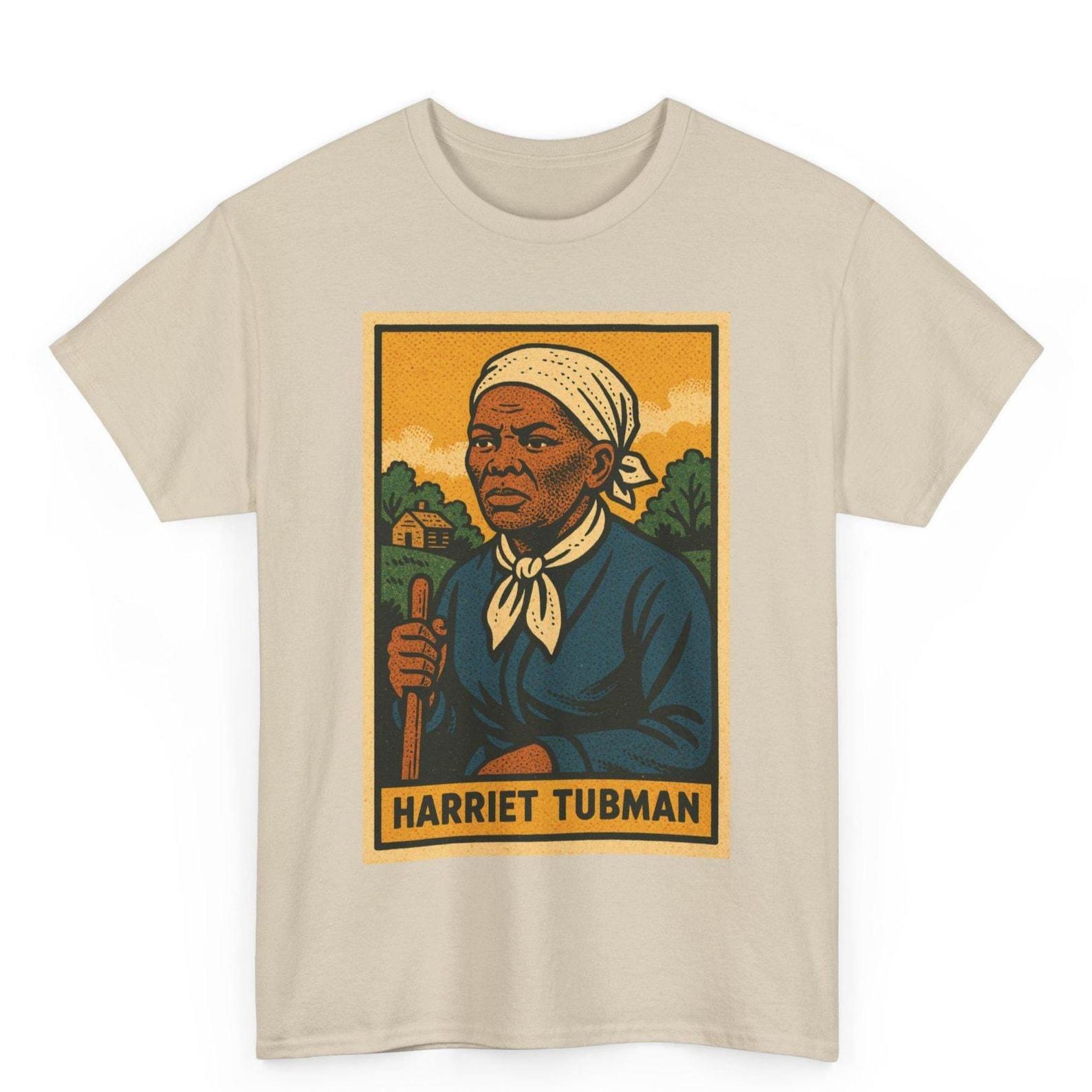 Harriet Tubman T-Shirt: Retro Comic Style Underground Railroad Hero Tee 2XL