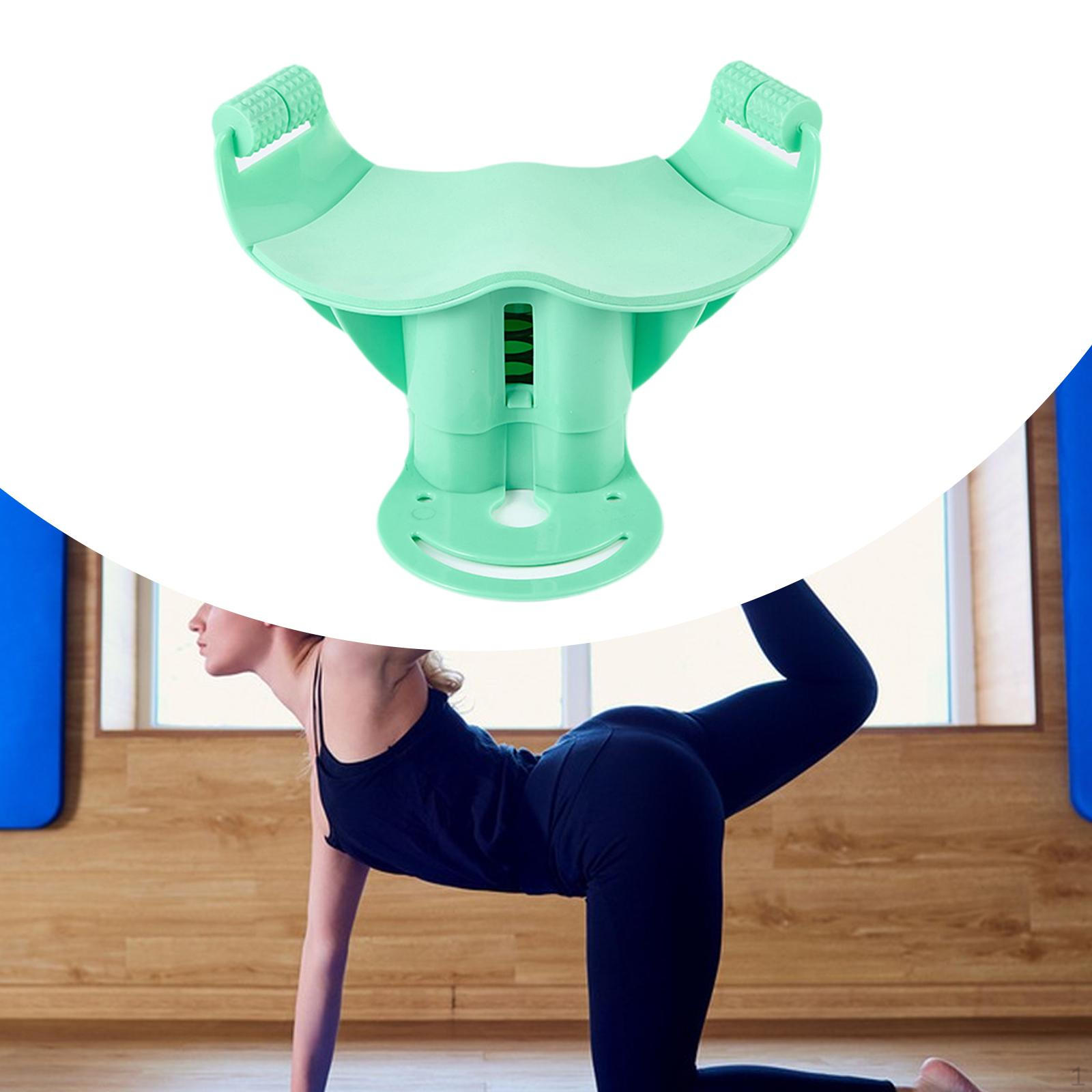 

Floor Yoga Hip Exerciser Pelvic Muscle Trainer Fitness Tool Leg Exercise Training зелений