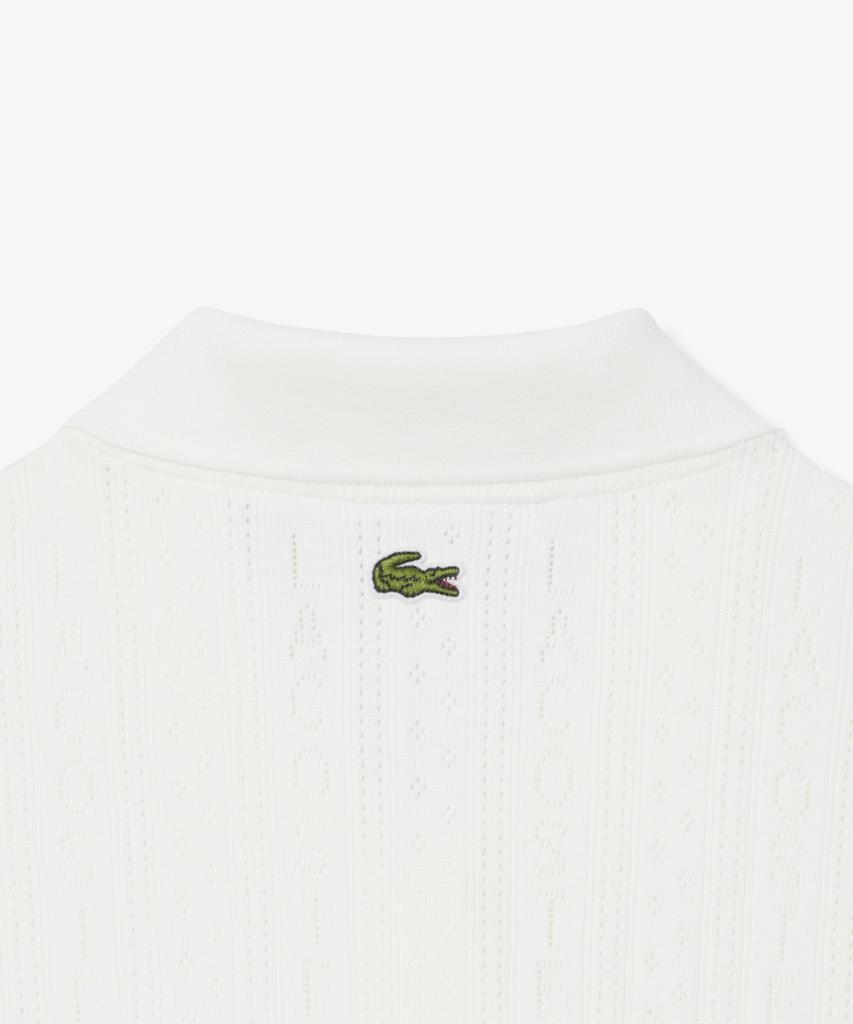 Lacoste Women'S Pointel Polo Short Sleeve Dress Ef6582-56G 70V
