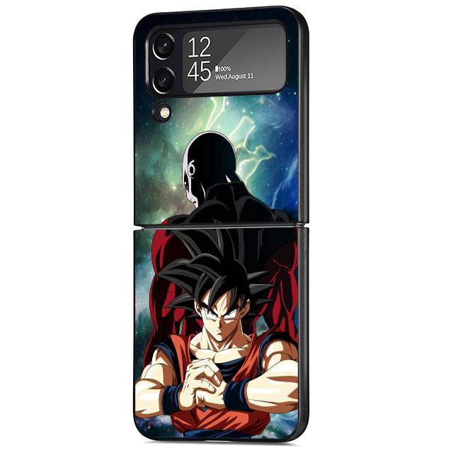 Dragon Anime Logo Case for Samsung Galaxy Z Flip 3 5G ZFlip Z Flip 4 ZFlip3 Zflip Flip4 Flip3 Black Cases Cover