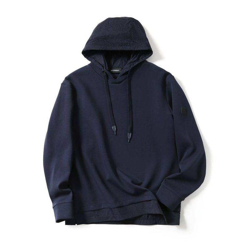 Hooded Sweatshirt for Men, Fleece-Lined and Thickened, Trendy Brand for Spring and Autumn, 2024 New Long-Sleeve Top, Foreign Trade Men's Jacket