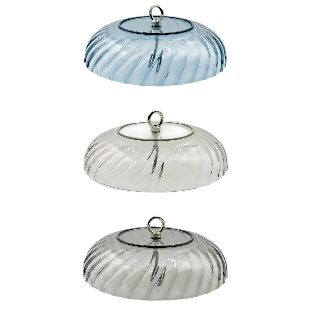 Outdoor Squirrel Baffle House Porch Rainproof Bird Feeder Guard Cover Waterproof PE Material for Hanging Cage Feeder