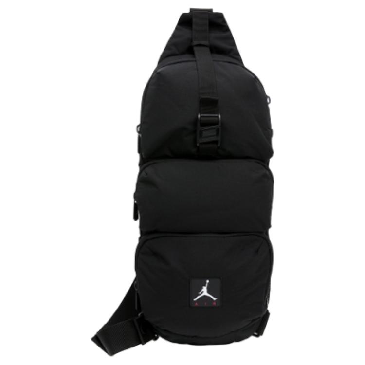 

Jordan Casual Sports Basketball Multi-Pocket Canvas Crossbody Bag Unisex bags Black DJ5650-010 Black