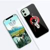 Samurai Gril Women Phone Case For IPhone 14 13 12 11 Pro Max X XR XS 8 7 Plus Liquid Glass Color Phone Cover
