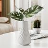 Unique Leaf Pattern Vases Mould Reusable Silicone Vase Mold for Unique Leaf Design Vase and Homes Decorations