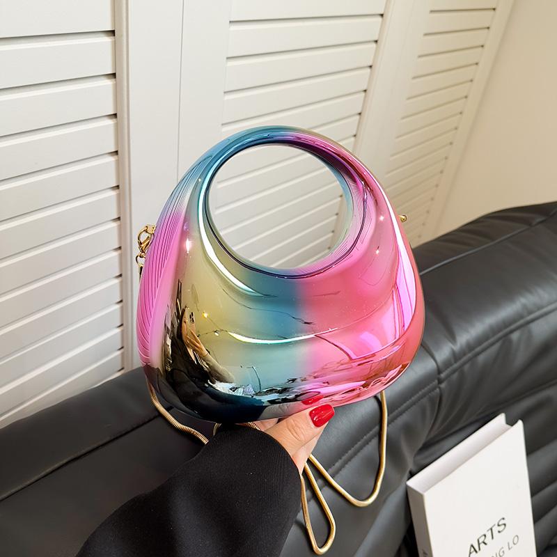 

Вечерние сумки-клатчи для женщин, роскошные дизайнерские кошельки и сумки, золотая сумка на запястье для свадебного ужина и вечеринки с круглой ручкой 22x20x8cm