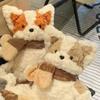 New Scarf Puppy Plush Toys Corgi Dolls Children Dolls Cute Dolls