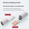 Kaisitong Pin Type Bare Crimp Terminal Block for Red Copper Cold Crimping (PT0.5-10PTN3.5-12/5.5-13/18)