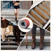 1pc 2m/78.74in Black Stair Nosing & Edge Protector - Self-Adhesive Non-Slip Stair Edging Trim, Stair Nose Molding for Indoor