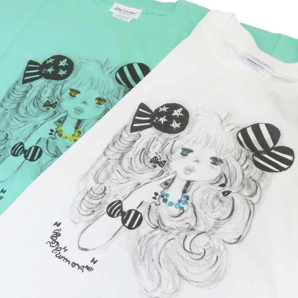 Ado Mizumori T-shirt, Ribbon Fashion, Mynta, Storlek M