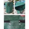 Bolsa de Residuos de Jardín de 272/500L con Tapa Cubo Plegable para Recolección de Hojas Bolsa de Almacenamiento Reutilizable para Hojas Caídas en Exteriores