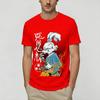Rabbit Yojimbo Unisexs T Shirts Leisure Tees Short Sleeve Crew Neck Tshirts Cotton Plus Size Clothing