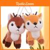 Cartoon Cute Sika Deer Mini Plush Toy Pendant For Gift And Decoration Bag