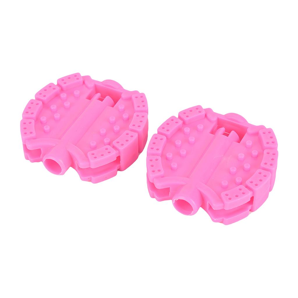 1Pair Plastic Children Bicycles Pedal Replacement NonSlip Kids Tricycle Pedal Toddler Trike Wheels Feet Pedal Enduring