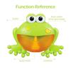Interactive Frog Crab Bubble Machine Multipurpose Musical Bubble Maker  Hand-eye Coordination