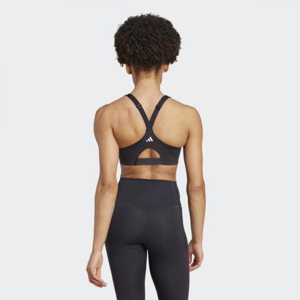 Adidas Womens Training Front Zip Bra Top