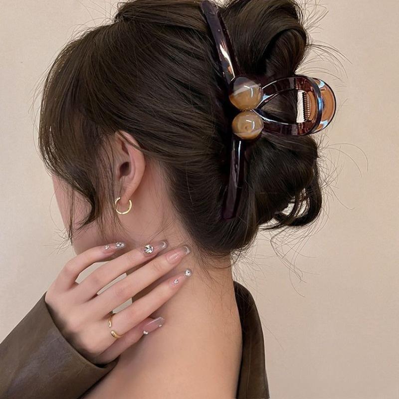 New Ladies Elegant Large Size Grab Clip Hair Accessories