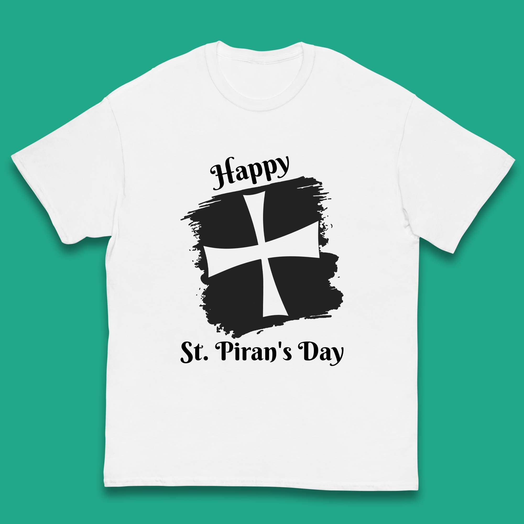 Saint Piran s Day Kids T-Shirt 110