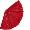 60/90/120cm Sequins Christmas Tree Skirts Glitter Xmas Tree Foot Cover  Shopping Mall