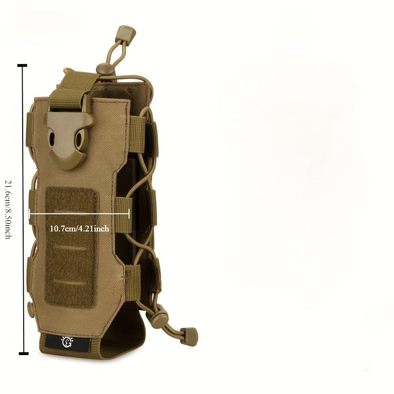 Outdoor Sports Bottle Bag,Water Bottle Cover, Functional Travel Bottle Organizer, Outdoor Hanging Tool MOLLE Bag