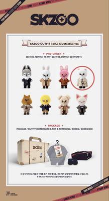 [USED] StrayKids SKZOO Genieretto Plush Detective