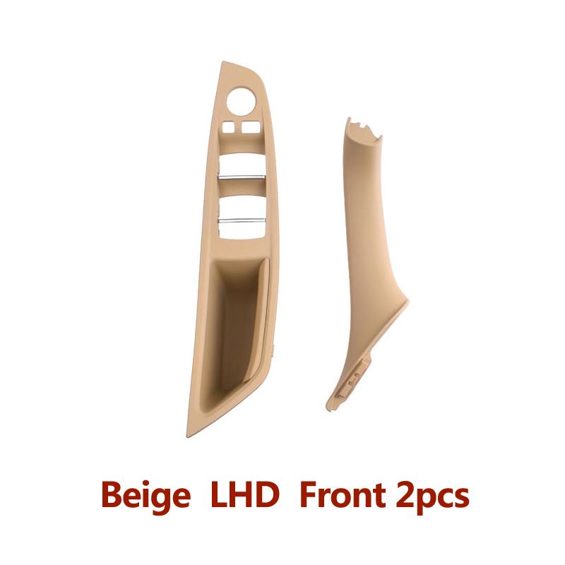 Qualidade Interior Painel de Apoio de Braço da Porta Dianteira Acabamento Puxador Conjunto Substituição Para BMW Série 5 F10 F11 F18 520i 523i 525i 528i 535i