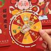 Cartoon Table Calendar Traditional Flip Calendar Memo Pad Chinese Style Calendar  Office