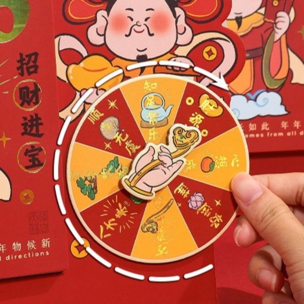 Cartoon Table Calendar Traditional Flip Calendar Memo Pad Chinese Style Calendar Office