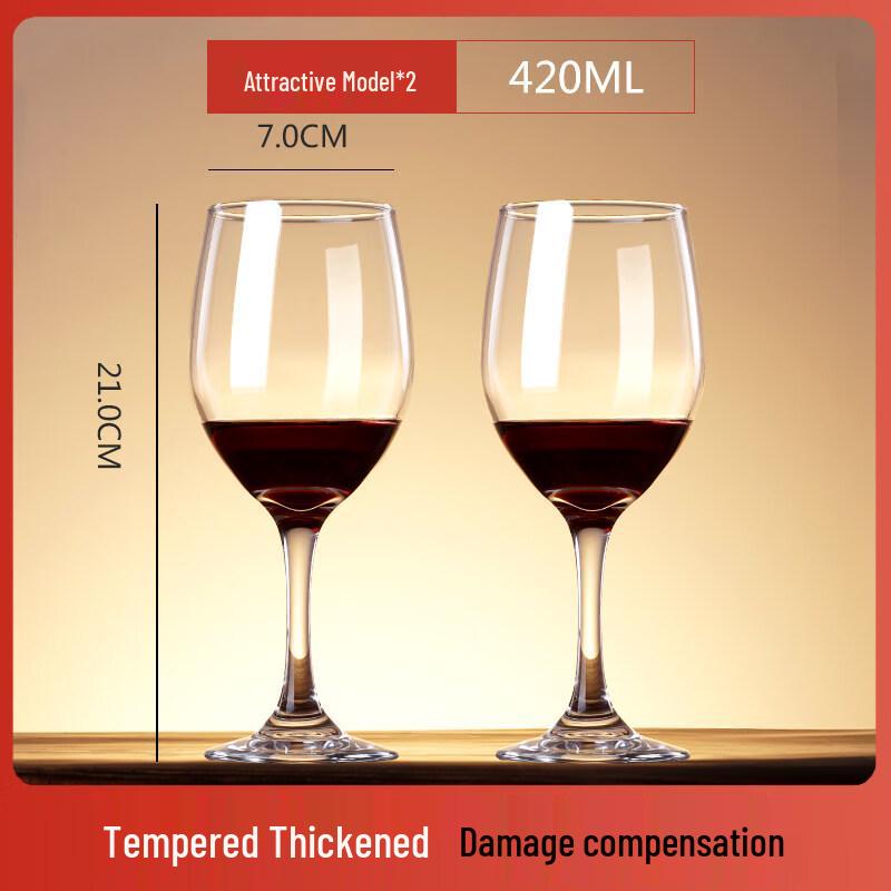 

ZISIZ European Style Handmade Red Wine Glass