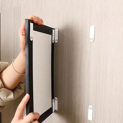 Gancio Non Richiede Foratura Adattabile a Vari Tipi di Pareti! Strisce per Decorazioni Colla Adesivi Gancio Adatto per Fissare a Casa