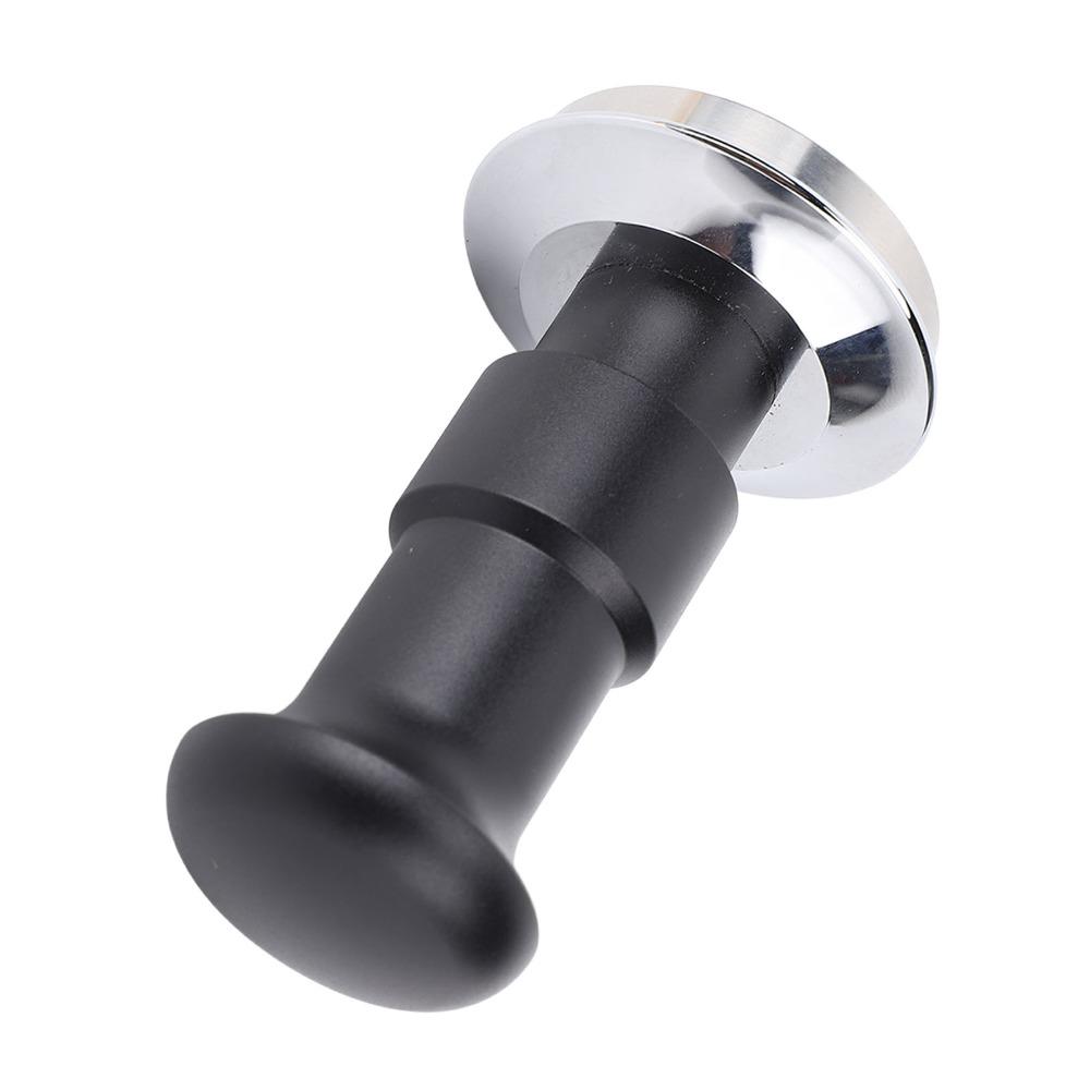 Spring Loaded Design Spring Loaded Tamper Stainless Steel Base Coffee Grounds Tamper For Home Use