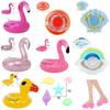 1x Salvagente per Bambola + 1x Costume da Bagno Vestiti per Bambole da 30cm 1/6 Accessori per Casa delle Bambole Gioco di Finzione per Bambini Giocattolo Estivo da Spiaggia per il Bagno