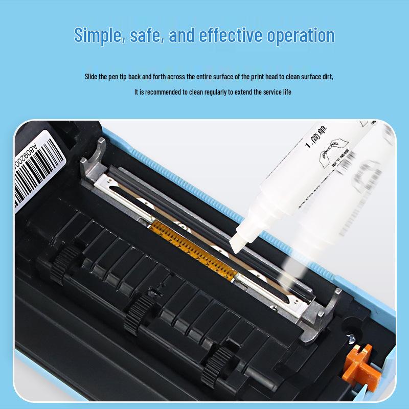 Shield 585 Thermal Printer Cleaning Pen - Wear-Resistant, High-Strength Alcohol Tip for Durable Stain Removal
