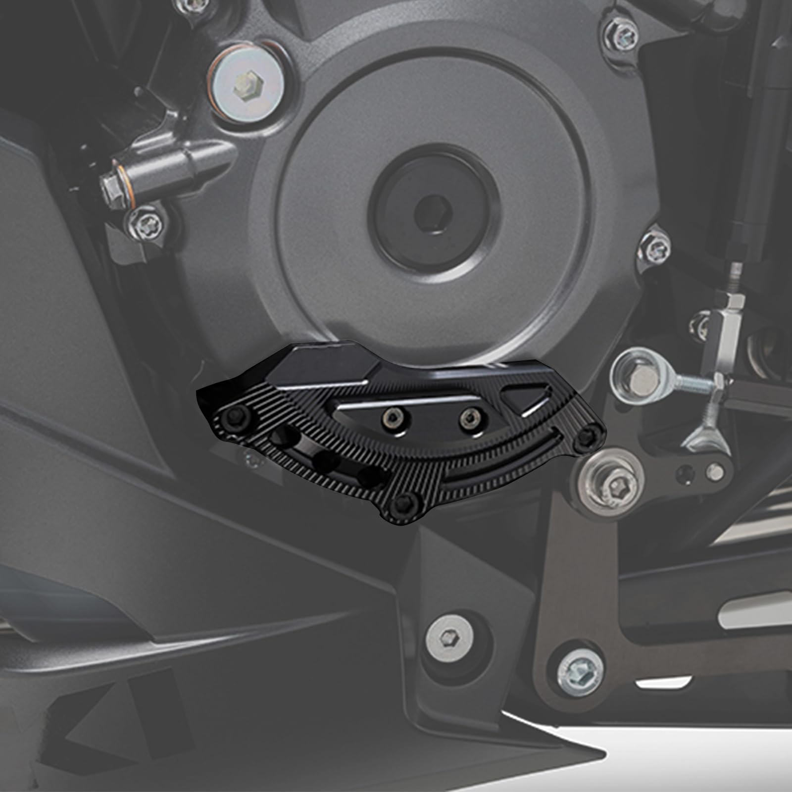 

LEDISHUN Крышка двигателя Слайдер двигателя Защита двигателя для Suzuki 800DE 800 GSX-8S (2023-2024 гг.) GSX-8R (2024) V-Strom (2023-2024 гг.) V-Strom (2024) (черный) чёрный