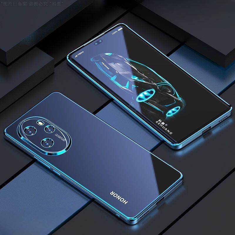 For Honor 100 Pro Electroplating Phone Case For Huawei Honor100 100Pro Lens All-inclusive Silicone Soft Shell Cover
