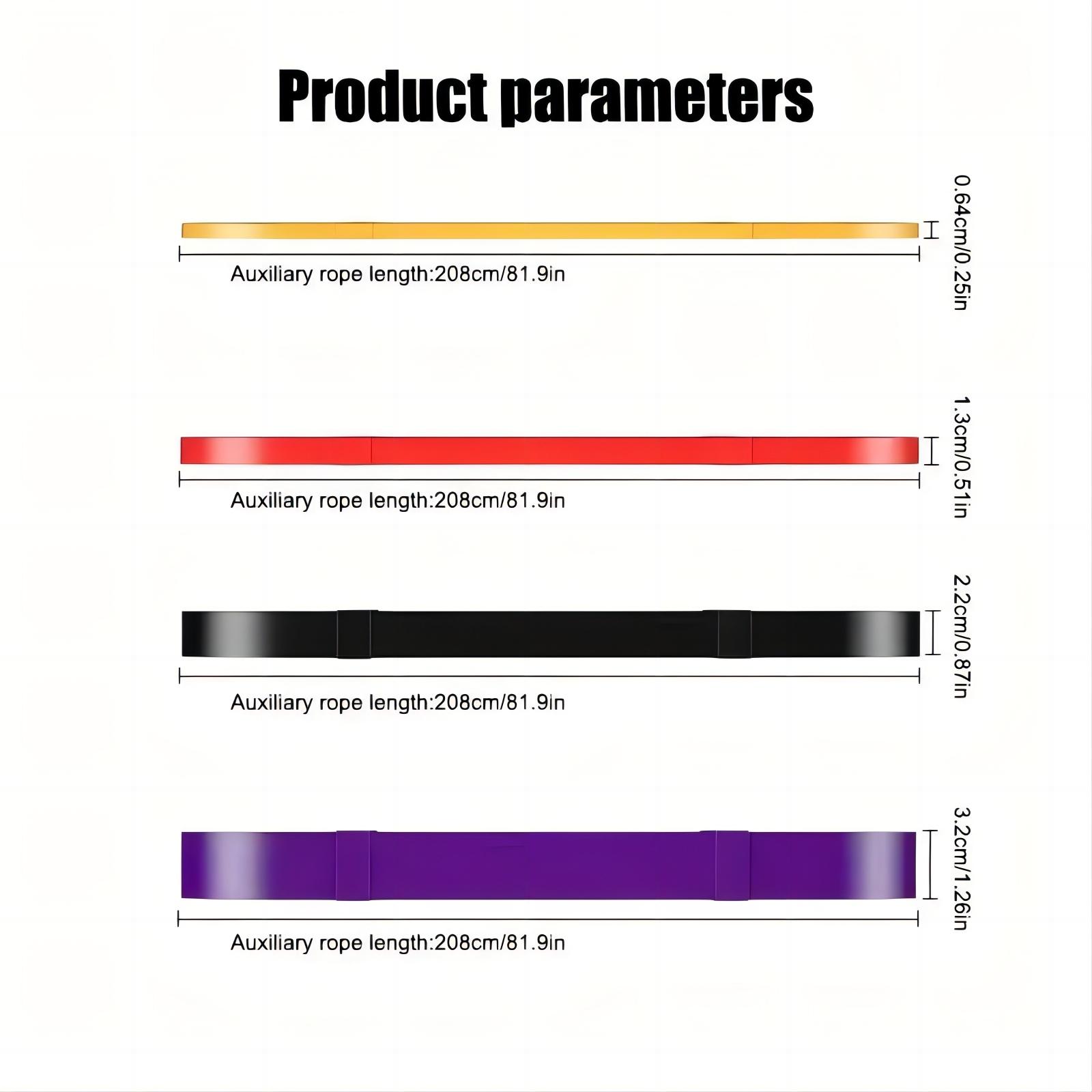 

Сверхмощная латексная резинка для упражнений, эластичная лента для занятий спортом, силовая подтягивающая вспомогательная лента для тренировок, пилатеса, оборудование для фитнеса