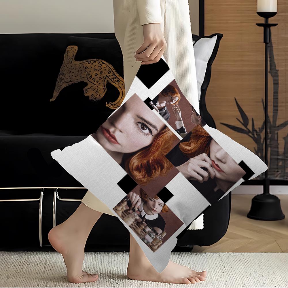 The Queen's Gambit Pillowcases Home Bedding Decorative Pillow Cover Wedding Super Soft Pillow Case