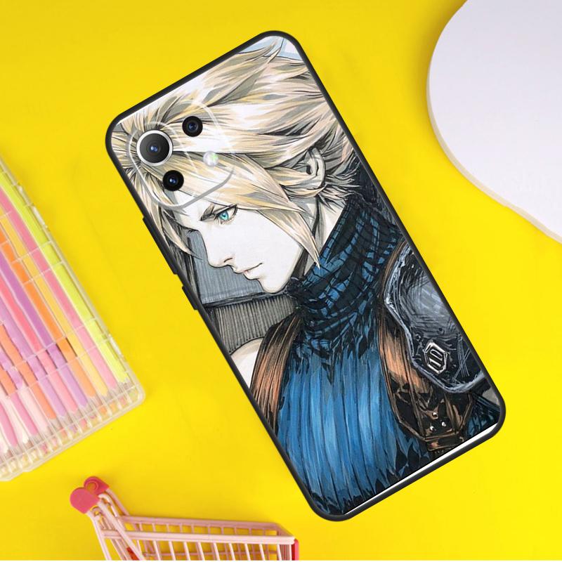 Final Fantasy VII For POCO F5 X3 X4 X5 Pro F3 F4 GT M5s C40 Case For Xiaomi 13 12 Lite 12X 11T 12T Pro Cover