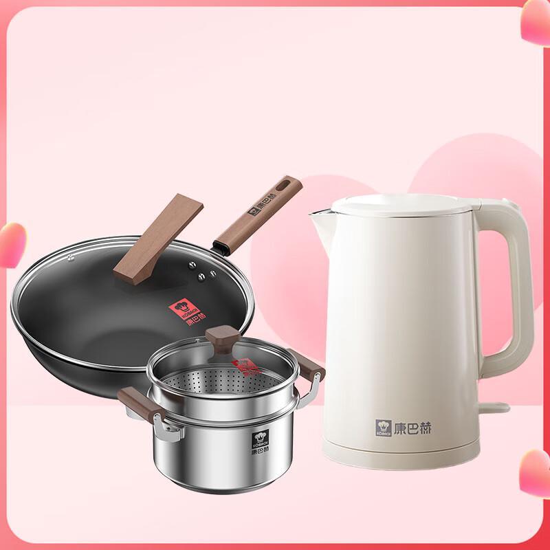 KÖBACH 4-Piece Cookware and Kettle Set