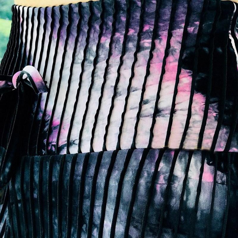 Leggings Deportivos de Capa Base para Fitness con Estampado de Líneas Abstractas Pantalones de Yoga Sexy de Cintura Alta Levanta Glúteos