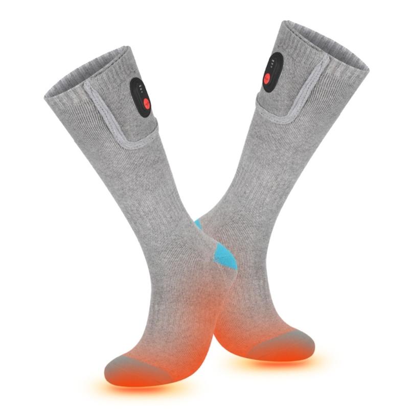 Full Soles Heating Electric Socks Heated Socks 5V 4000mAh Rechargeable Battery Electric Heated Socks for Men and Women