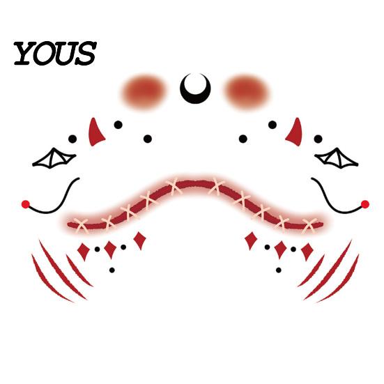 Skin Friendly Temporary Face Art Halloween Tattoo Stickers, Waterproof Scary Makeup Decals for Party, Kits Adults Wound Scar Body Kids Water Transfer