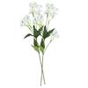 2Pcs Artificial Carnations Long Stem Realistic Silk Faux Flowers for Home Wedding Bridal Bouquet Floral Arrangement Decoration