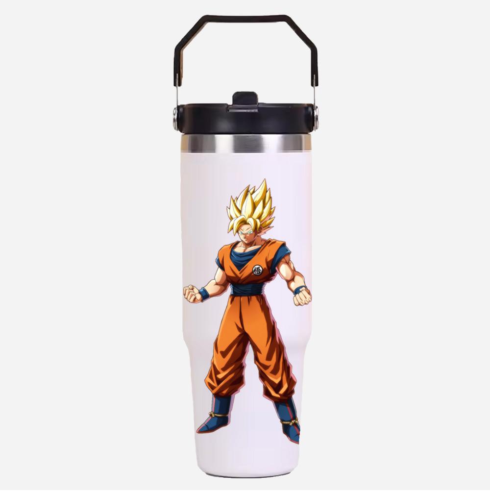 

30Oz Anime Printed Stainless Steel Vacuum Cup Hot Cold 6-12 Hours Retention Eco Friendly Bpa Largeautomotive Holder Flask Gift