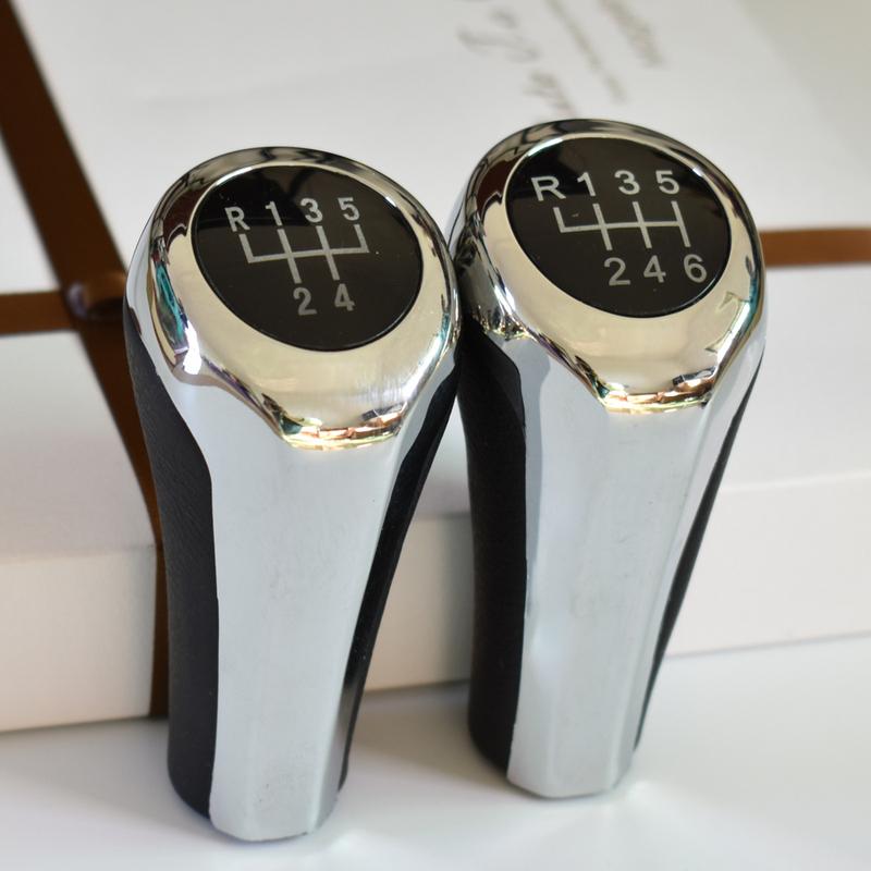 5 Speed 6 Gear Shift Knob Head Stick Shifter Lever For BMW 1 3 5 6 7 Series E90 E91 E92 E93 E30 E36 E46 F30 Z4 E85 E86 X5 E53 X6