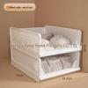 Drawer-Style Layered Wardrobe Dividers: Customizable Bedroom Storage Solution